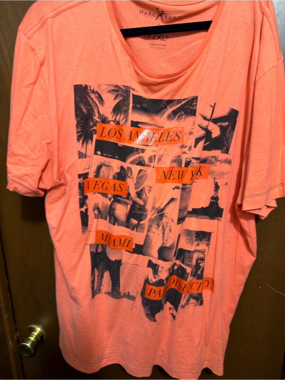 Marc Ecko Cut & Sew "Jet Setter" Graphic Tee - 2XL